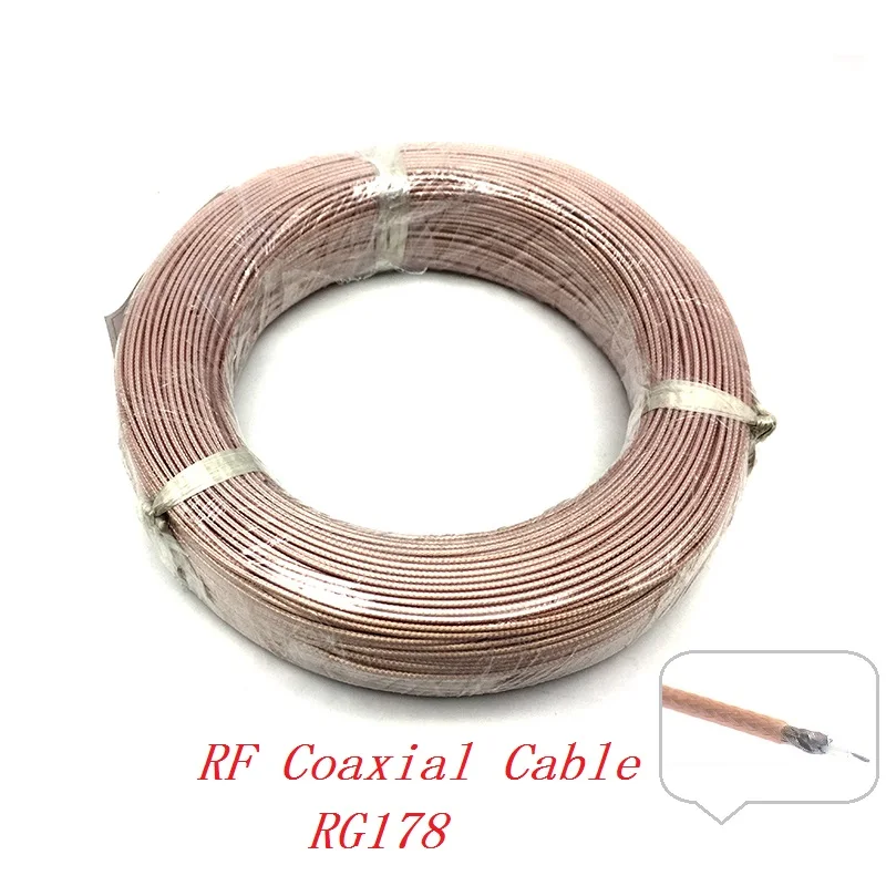 MINCO HEAT все размеры RG178 кабели радиочастотный коаксиальный кабель высокочастотный