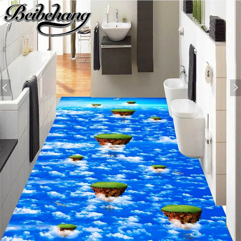 beibehang Custom large floor decoration painting air suspension island blue sky white clouds 3D self-adhesive outdoor flooring
beibehang Custom large floor decoration painting air suspension island blue sky white clouds 3D self-adhesive outdoor flooring