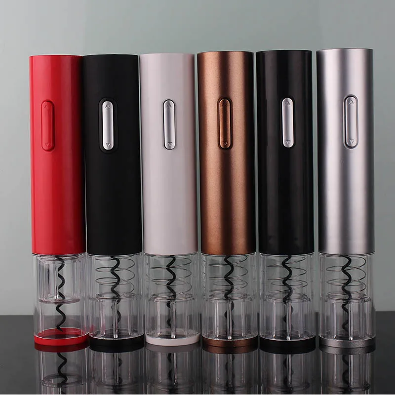 Wine Opener Electric Automatic Wine Bottle Openers Portable 1 Set Cordless Foil Cutter Corkscrew 
Wine Opener Electric Automatic Wine Bottle Openers Portable 1 Set Cordless Foil Cutter Corkscrew