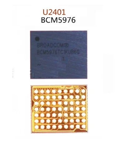 50 шт./лот BCM5976 для iPhone 5 5C 5S Белый сенсорный IC 6 6G 6plus U2401 экран дигитайзер чип BCM5976C1KUB6G