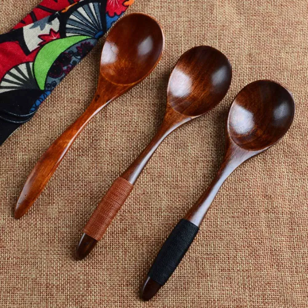 Eco Wooden Spoon Flatware Kitchen Soup Coffee Stirring Ice Cream Spoons Cooking Utensil Coffee Tea Mixing Spoons Tableware
Eco Wooden Spoon Flatware Kitchen Soup Coffee Stirring Ice Cream Spoons Cooking Utensil Coffee Tea Mixing Spoons Tableware