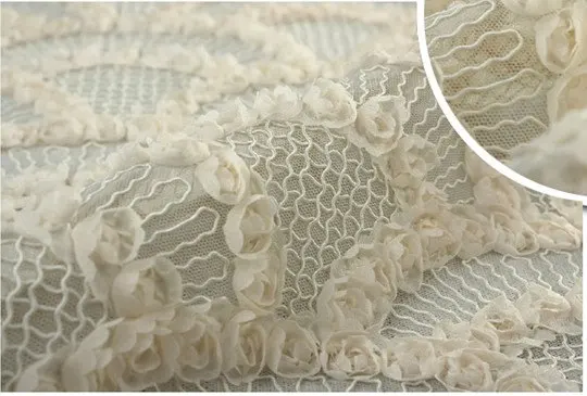 1 yard Ivory Crocheted Lace Fabric Retro Style Embroidered Lace with Maple Flowers for Bridal Gown
1 yard Ivory Crocheted Lace Fabric Retro Style Embroidered Lace with Maple Flowers for Bridal Gown