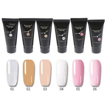 30g Polygel Nail Acrylic Poly Gel Pink White Clear Crystal UV LED Builder Gel Tips Enhancement Slip Solution Quick Extension Gel(China)