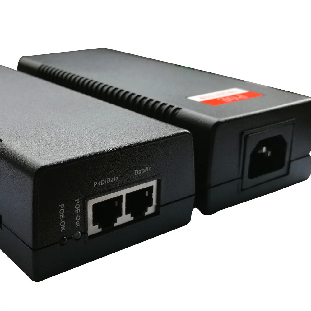Belt detection Strong power supply 60W Gigabit single port PoE power supply Bt standard eight core power supply 1236 and 4578
Belt detection Strong power supply 60W Gigabit single port PoE power supply Bt standard eight core power supply 1236 and 4578