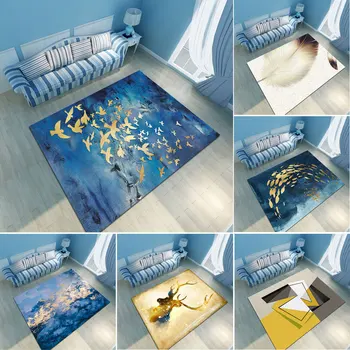 Animals Golden Deer Carpet Anti skid Baby Play Mats Blanket Kids Carpet for Living Room Nordic Style Room Rug Home Decor
Animals Golden Deer Carpet Anti skid Baby Play Mats Blanket Kids Carpet for Living Room Nordic Style Room Rug Home Decor
