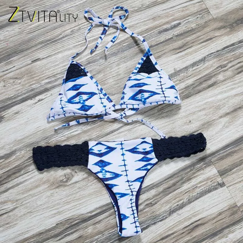 Handmade Crochet Brazilian Biquini 2017 Beach Bathing Suit Swimwear Women Print Bikini Set Sexy Swimsuit maillot de bain femme
Handmade Crochet Brazilian Biquini 2017 Beach Bathing Suit Swimwear Women Print Bikini Set Sexy Swimsuit maillot de bain femme