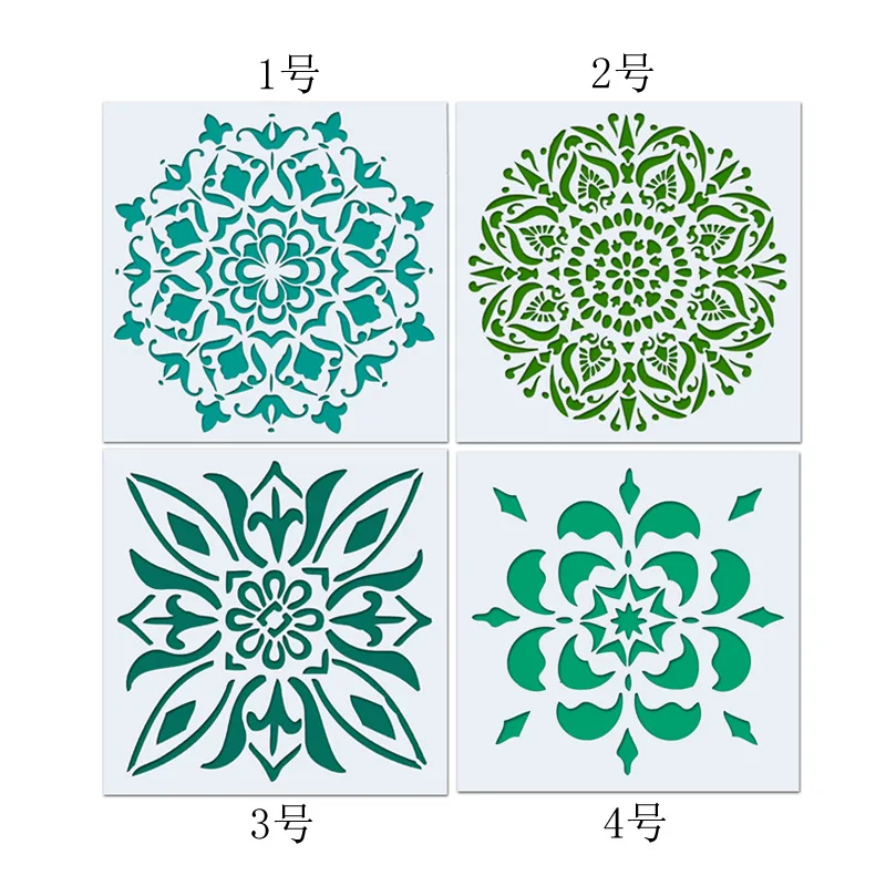 4Pcs/Set 15cm Flower DIY Layering Stencils Wall Painting Scrapbook Coloring Embossing Album Decorative Template
4Pcs/Set 15cm Flower DIY Layering Stencils Wall Painting Scrapbook Coloring Embossing Album Decorative Template