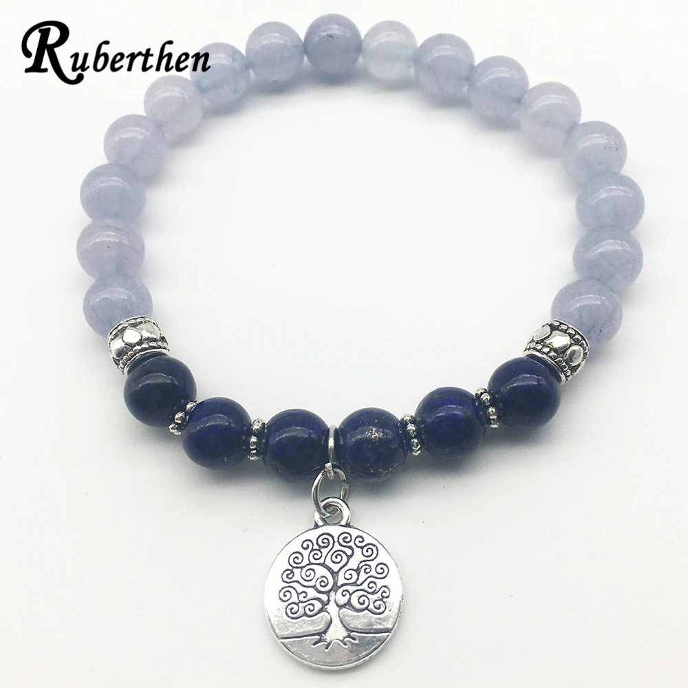 Ruberthen New Design Women`s Bracelet Brand Yoga Wrist Mala Bracelet Tree of Life Charm Yoga Bracelet Lapis Lazuli Jewelry
Ruberthen New Design Women`s Bracelet Brand Yoga Wrist Mala Bracelet Tree of Life Charm Yoga Bracelet Lapis Lazuli Jewelry