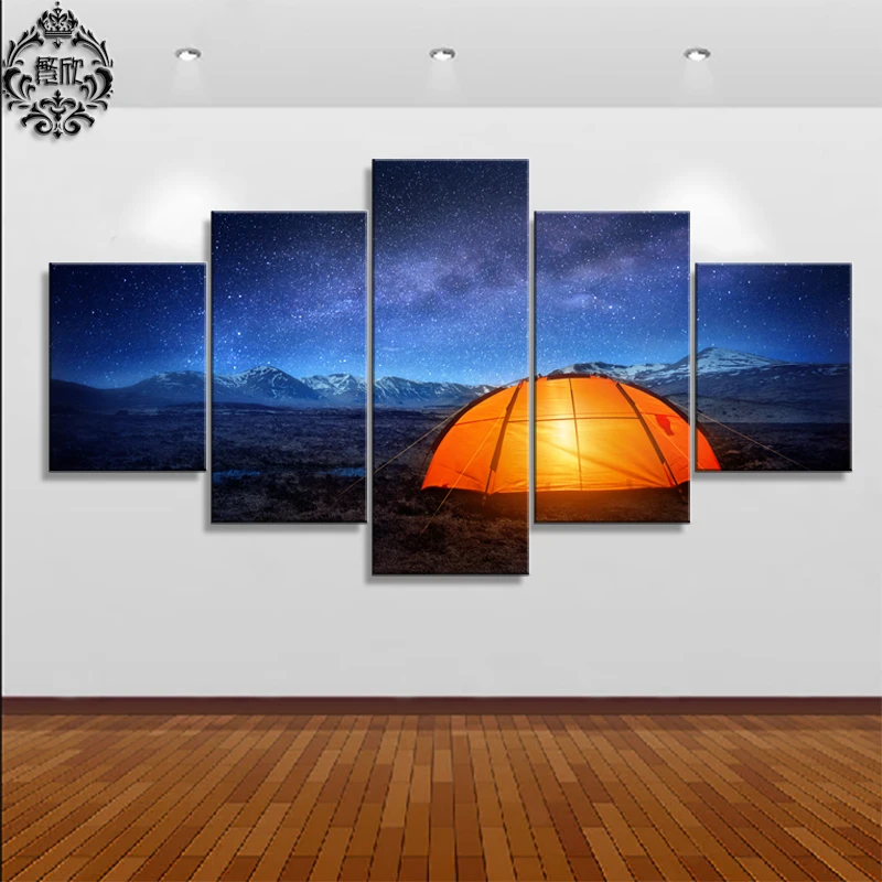 Wall Art Painting 5 Pieces Scenery Sky And Star Home Decor For Living Room Canvas Printed Poster Modern Artwork Pictures Cuadros
Wall Art Painting 5 Pieces Scenery Sky And Star Home Decor For Living Room Canvas Printed Poster Modern Artwork Pictures Cuadros