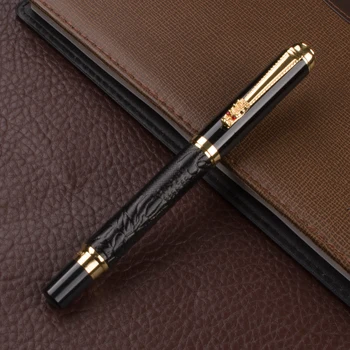 DIKA WEN Luxury Roller Ball Pen with stylo 0.5mm Nib Black Ink Refill Pens school Metal Gel pen Gift Box Free Shipping
DIKA WEN Luxury Roller Ball Pen with stylo 0.5mm Nib Black Ink Refill Pens school Metal Gel pen Gift Box Free Shipping
