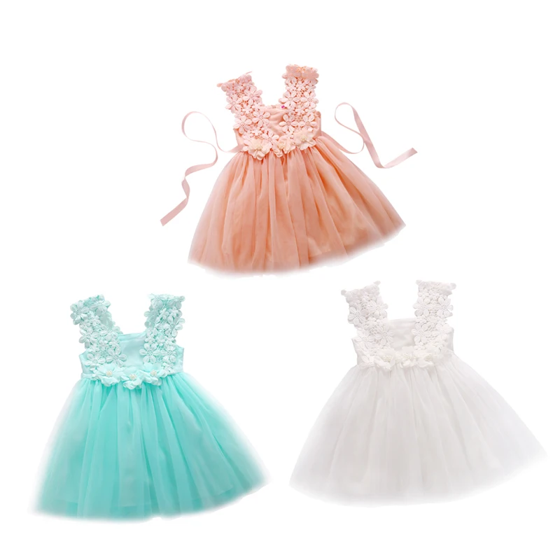 2017 Cute Girl 3 Style Voile Sleeveless Off Shoulder Floral Lace Ball Gown Knee-Length Princess Dress Sundress Outfit Party 2-7Y
2017 Cute Girl 3 Style Voile Sleeveless Off Shoulder Floral Lace Ball Gown Knee-Length Princess Dress Sundress Outfit Party 2-7Y
