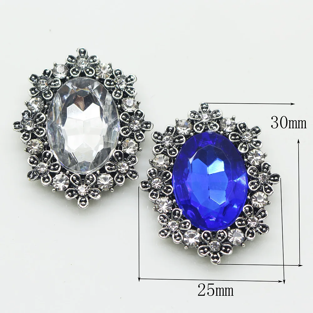 Fashion 10pc 25*30mm retro color rhinestone button wedding Decoraation buttons DIY hair flower center scraspbooking Accessories
Fashion 10pc 25*30mm retro color rhinestone button wedding Decoraation buttons DIY hair flower center scraspbooking Accessories