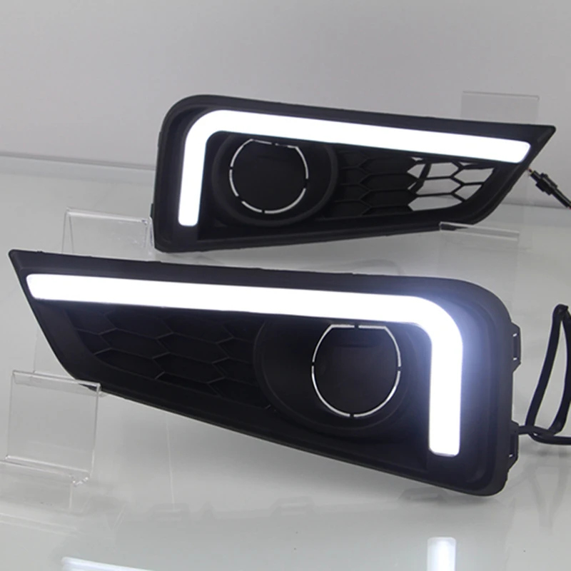 Car Flashing Daytime Running Lights for Honda CITY 2015 2016 LED DRL Fog lamp cover driving light Yellow turning signal lights
Car Flashing Daytime Running Lights for Honda CITY 2015 2016 LED DRL Fog lamp cover driving light Yellow turning signal lights