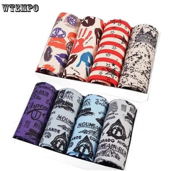 4pcs/Lot Brand Sexy Gradient Mens Underwear U Convex Pouch Shorts Boxer Underpants Male Soft Breathable Panties Gay Slip Boxers
4pcs/Lot Brand Sexy Gradient Mens Underwear U Convex Pouch Shorts Boxer Underpants Male Soft Breathable Panties Gay Slip Boxers