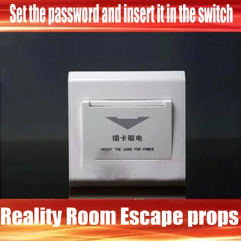 Game props insert the switch Tools , With sound ,2-way password set card can be trigger unlock, light or putter
Game props insert the switch Tools , With sound ,2-way password set card can be trigger unlock, light or putter