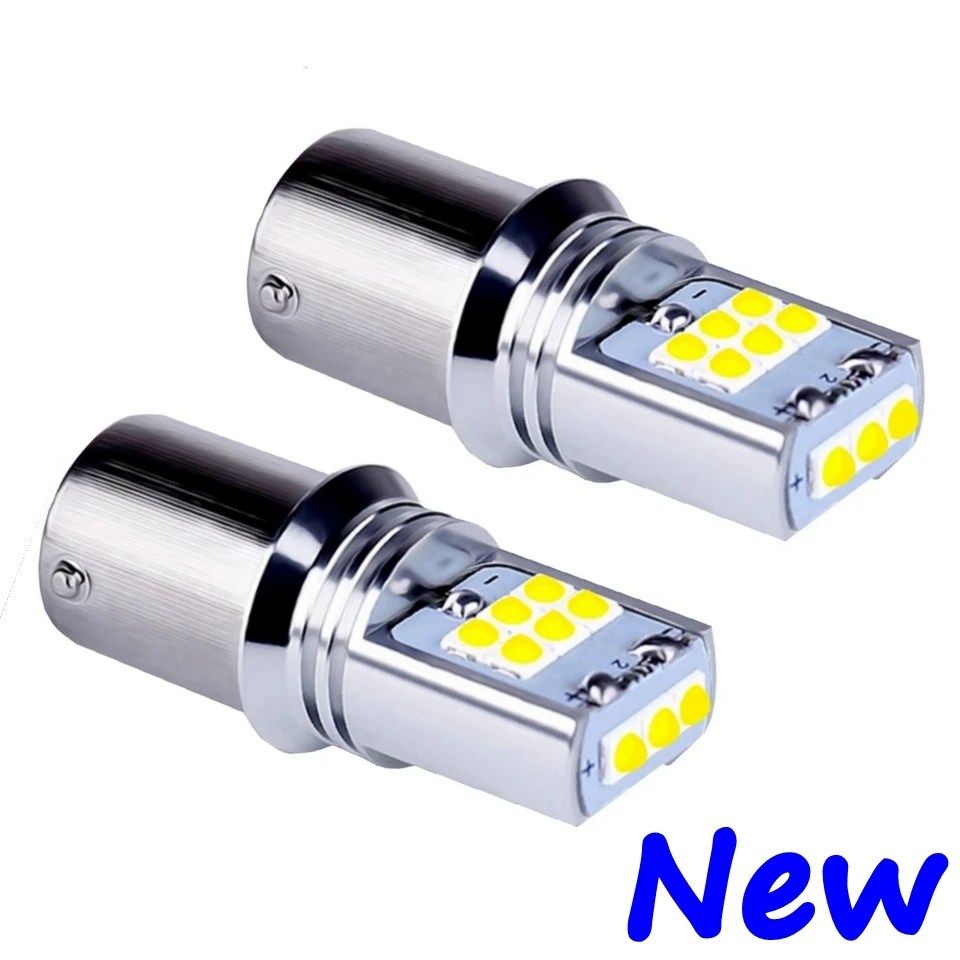 2PCS New 1156 P21W 7506 BA15S Super Bright 1800LM LED Auto Reverse Lights Brake Lamps Car DRL Daytime Running Bulbs Turn Signals
2PCS New 1156 P21W 7506 BA15S Super Bright 1800LM LED Auto Reverse Lights Brake Lamps Car DRL Daytime Running Bulbs Turn Signals
