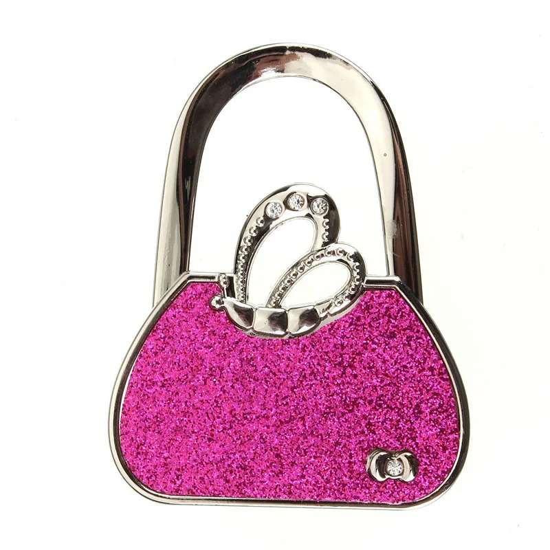 Brand New Portable Zinc alloy Metal Folding Handbag Purse Bag Hanger Durable Foldable Table Hook Hanger Holder Bag Shape HR
Brand New Portable Zinc alloy Metal Folding Handbag Purse Bag Hanger Durable Foldable Table Hook Hanger Holder Bag Shape HR