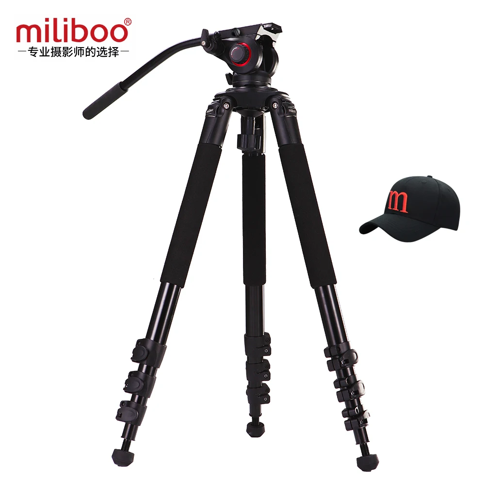 Штатив miliboo MTT702A портативный алюминиевый монопод емкостью 25 кг профессиональный штатив для видеокамеры