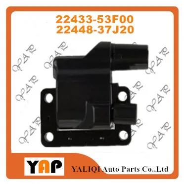 New High Quality Ignition Coil FOR FITNissan Tsuru Altima 240SX Sentra NX GA16DE KA24DE 1.6L 2.4L L4 22433-53F00 22433-55Y00
New High Quality Ignition Coil FOR FITNissan Tsuru Altima 240SX Sentra NX GA16DE KA24DE 1.6L 2.4L L4 22433-53F00 22433-55Y00
