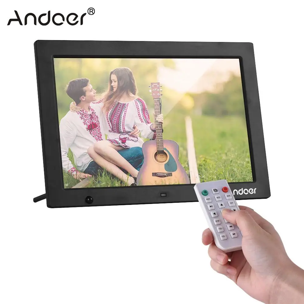 Andoer 1280 * 800 HD Digital Photo Frame Electronic Picture Album 1080P Video Music Player with Motion Sensor Scroll Subtitle
Andoer 1280 * 800 HD Digital Photo Frame Electronic Picture Album 1080P Video Music Player with Motion Sensor Scroll Subtitle