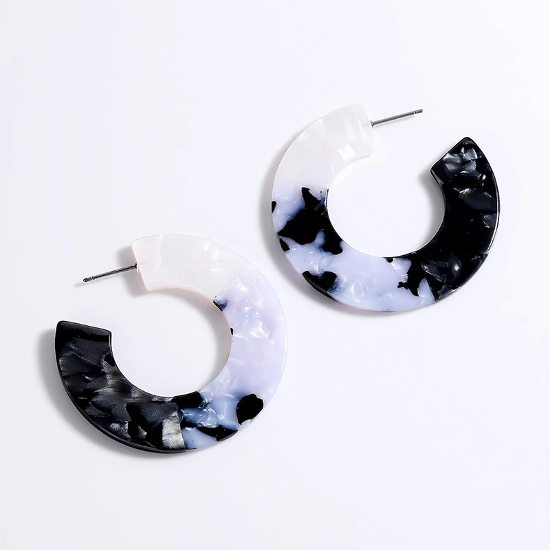 ILYF Trendy Brincos Tortoiseshell Earrings For Women Acid Acrylic Drop Earrings C-shaped Elegant Eardrop Wedding Jewelry Gift
ILYF Trendy Brincos Tortoiseshell Earrings For Women Acid Acrylic Drop Earrings C-shaped Elegant Eardrop Wedding Jewelry Gift