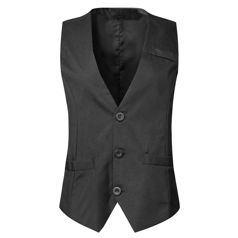2019 Thorndike Handsome High Quality Solid Black Color Pure Color Vest With V Style Lapel White Black Classic Style Cheap Vest
2019 Thorndike Handsome High Quality Solid Black Color Pure Color Vest With V Style Lapel White Black Classic Style Cheap Vest