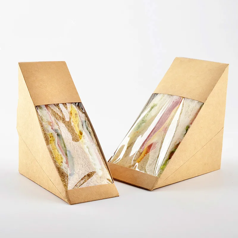 Sandwich Box Western Food Bag Lucid Window Open Cake Box Colorful Design Baking Case Triangular Folding Food Grade Paper Cover
Sandwich Box Western Food Bag Lucid Window Open Cake Box Colorful Design Baking Case Triangular Folding Food Grade Paper Cover
