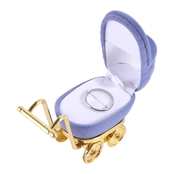 Elegant velvet baby stroller ring box jewelry storage box protective cover display storage gift box
Elegant velvet baby stroller ring box jewelry storage box protective cover display storage gift box