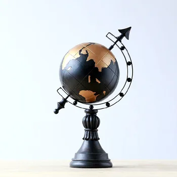 Arts and crafts resin furnishing articles that can rotate the A globe Vintage home decor Zakka 39*25*12cm
Arts and crafts resin furnishing articles that can rotate the A globe Vintage home decor Zakka 39*25*12cm