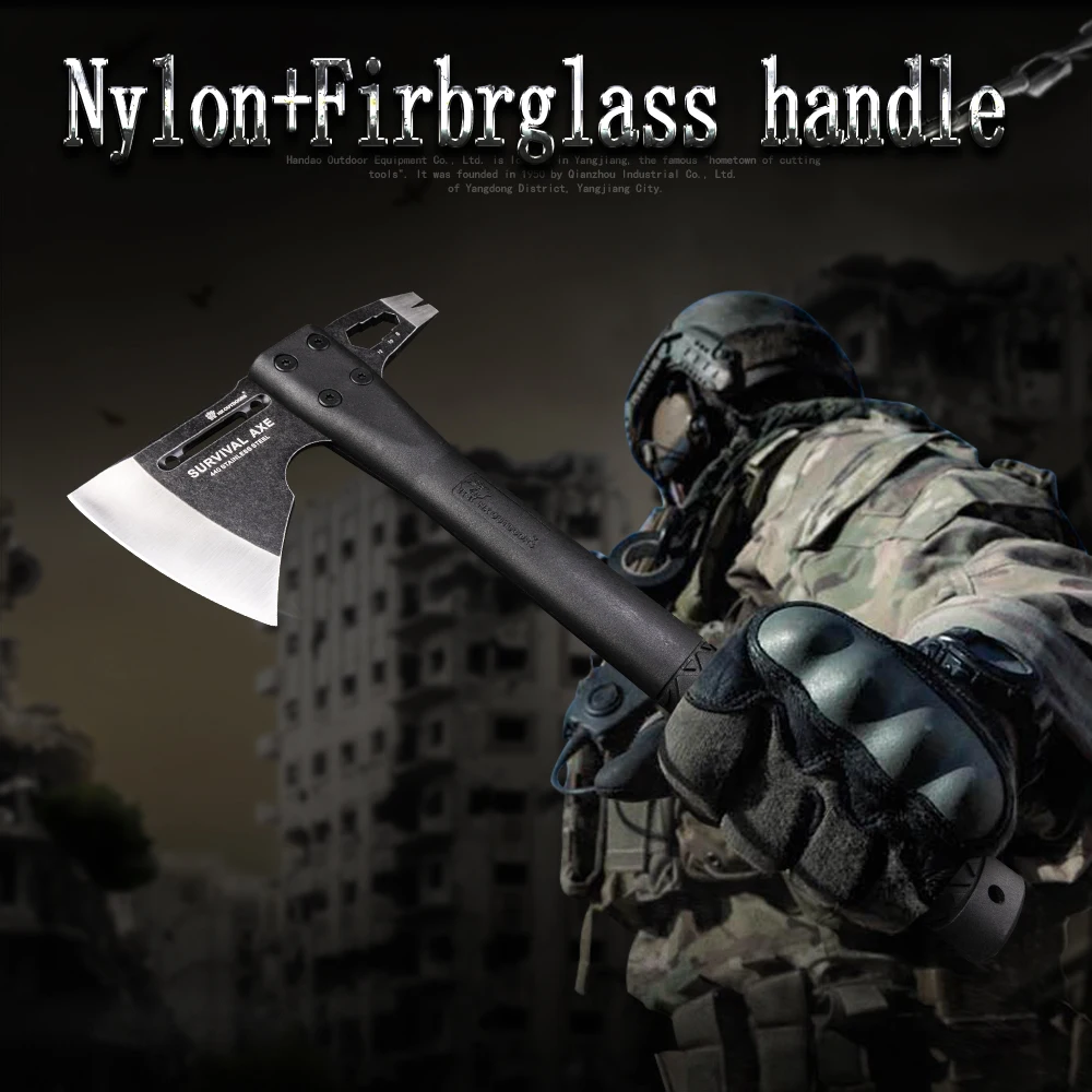 20119 New Arrival Tactical Axe Tomahawk Outdoor Hunting Camping Axe Multifunctional Hands Tool Fire Axe Mountain-cutting Hatchet
20119 New Arrival Tactical Axe Tomahawk Outdoor Hunting Camping Axe Multifunctional Hands Tool Fire Axe Mountain-cutting Hatchet