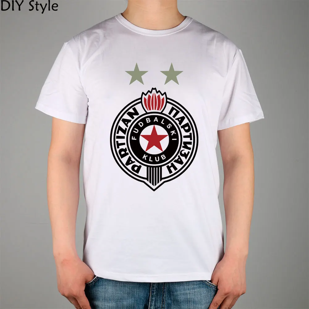 PARTIZAN BELGRADE team fans guerrillas T-shirt cotton Lycra top Fashion Brand t shirt men new DIY Style high quality
PARTIZAN BELGRADE team fans guerrillas T-shirt cotton Lycra top Fashion Brand t shirt men new DIY Style high quality