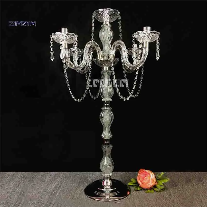 10pcs/lot New CM-2018 Candle Holder Wedding Table Decor Centerpiece Candlestick 90CM*50CM Alloy +Crystal Strap Ornaments
10pcs/lot New CM-2018 Candle Holder Wedding Table Decor Centerpiece Candlestick 90CM*50CM Alloy +Crystal Strap Ornaments