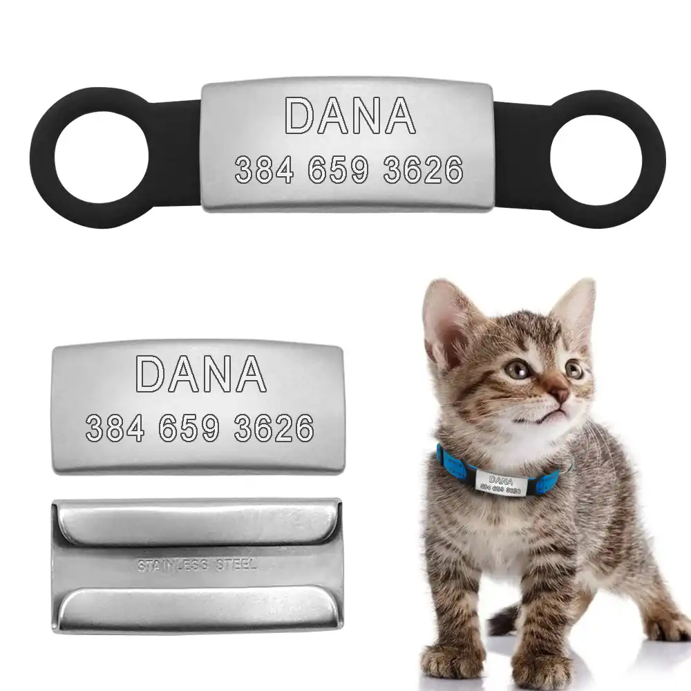 cat collar tags engraved