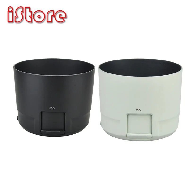 ET-83D lens hood for Canon EF 100-400mm f/4.5-5.6L IS II USM snap-on bracket Can be installed in reverse
ET-83D lens hood for Canon EF 100-400mm f/4.5-5.6L IS II USM snap-on bracket Can be installed in reverse