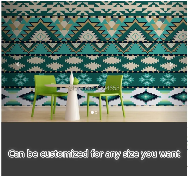 Free shipping custom large living room sofa bedroom wall mural wallpaper background Green Aztec Pattern Wall Mural silk fabric
Free shipping custom large living room sofa bedroom wall mural wallpaper background Green Aztec Pattern Wall Mural silk fabric