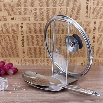 Stainless Steel Pan Pot Cover Lid Rack Stand Spoon Holder Rests Clips Kitchen Cooking Storage Organizer Accessories
Stainless Steel Pan Pot Cover Lid Rack Stand Spoon Holder Rests Clips Kitchen Cooking Storage Organizer Accessories