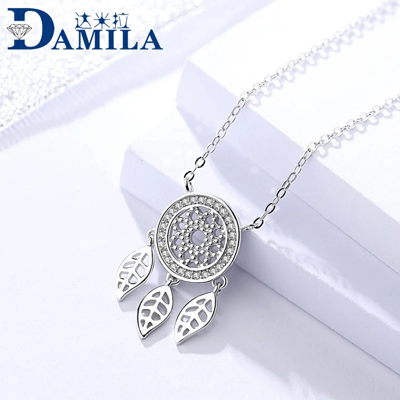 2 silver necklace for women