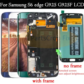 5.1For Samsung Galaxy S6 Edge LCD G925 G925F SM-G925F Display Touch Screen Digitizer Assembly with frame For SAMSUNG S6 Edge LCD
5.1For Samsung Galaxy S6 Edge LCD G925 G925F SM-G925F Display Touch Screen Digitizer Assembly with frame For SAMSUNG S6 Edge LCD