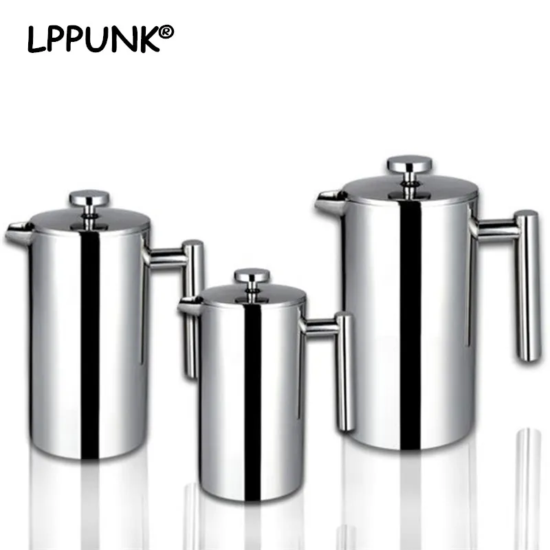 2019 New 1L Large Capacity Stainless steel handle FRENCH COFFEE PRESS office family dance party coffee Cappuccino moka pots
2019 New 1L Large Capacity Stainless steel handle FRENCH COFFEE PRESS office family dance party coffee Cappuccino moka pots