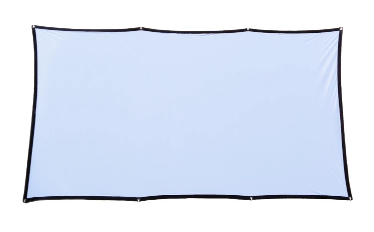 100 inch 16:9 Portable Projector Screen Simple Wall Mounted Front & Rear Flexible Cloth Material for Indoor and Outdoor
100 inch 16:9 Portable Projector Screen Simple Wall Mounted Front & Rear Flexible Cloth Material for Indoor and Outdoor