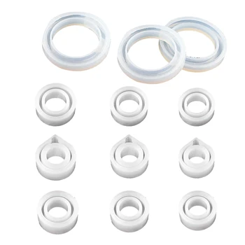 Jewelry Casting Molds 12 Pieces Silicone Ring Molds Silicone Resin Sphere Mold For Bracelet Rings Jewelry Pendant Making And C
Jewelry Casting Molds 12 Pieces Silicone Ring Molds Silicone Resin Sphere Mold For Bracelet Rings Jewelry Pendant Making And C