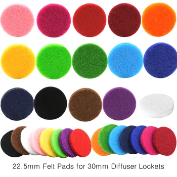 22.5mm Round Felt Pads for 30mm Aromatherapy Diffuser Locket Colored Perfume Locket Replacement Pads
22.5mm Round Felt Pads for 30mm Aromatherapy Diffuser Locket Colored Perfume Locket Replacement Pads