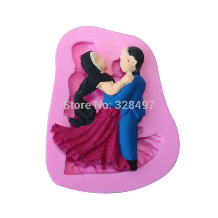 The bride and groom Dance Shape Silicone Cake Tools,3D Silicone Cake Mold, Bakeware, Soap, Jelly,Candy Tools Decorating G057
The bride and groom Dance Shape Silicone Cake Tools,3D Silicone Cake Mold, Bakeware, Soap, Jelly,Candy Tools Decorating G057