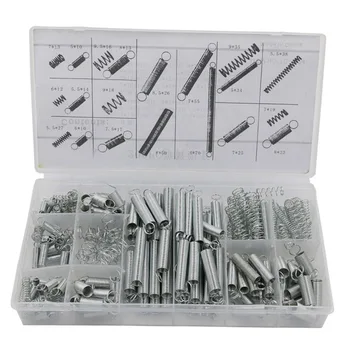 Fixmee Box of 200pcs Small Metal Loose Steel Coil Springs Assortment Kit Assorted
Fixmee Box of 200pcs Small Metal Loose Steel Coil Springs Assortment Kit Assorted