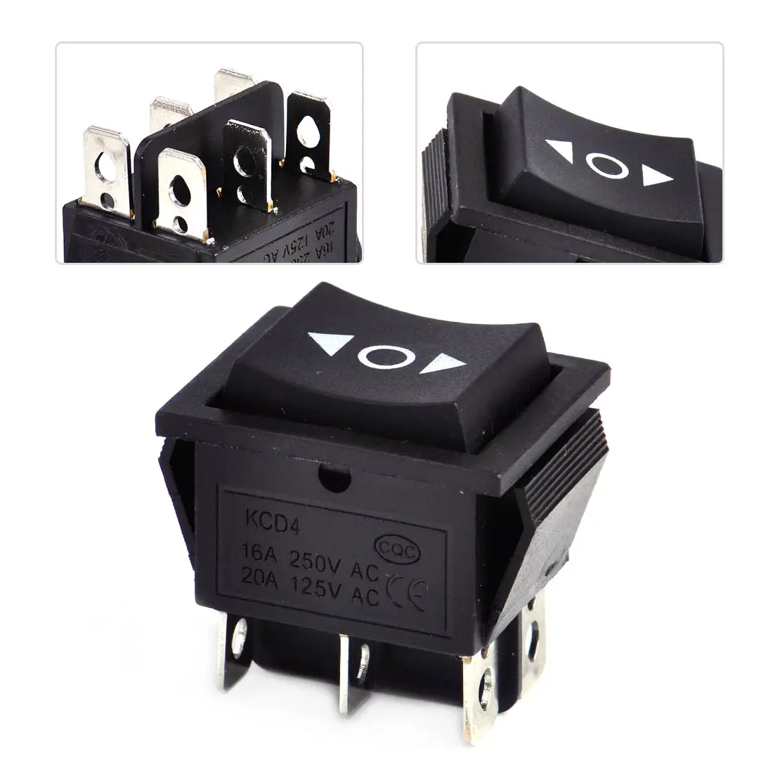 DWCX 6 Pins 3 Position On Off On DPDT Momentary Rocker Switch Control Button Power Window Auto Car for VW Ford Audi BMW Mazda
DWCX 6 Pins 3 Position On Off On DPDT Momentary Rocker Switch Control Button Power Window Auto Car for VW Ford Audi BMW Mazda