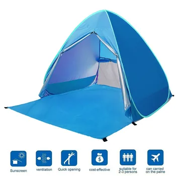 Automatic Pop Up Beach Tent Sun Shelter Cabana 1-2 Person UV Protection Beach Shade for Outdoor Camping Activities
Automatic Pop Up Beach Tent Sun Shelter Cabana 1-2 Person UV Protection Beach Shade for Outdoor Camping Activities