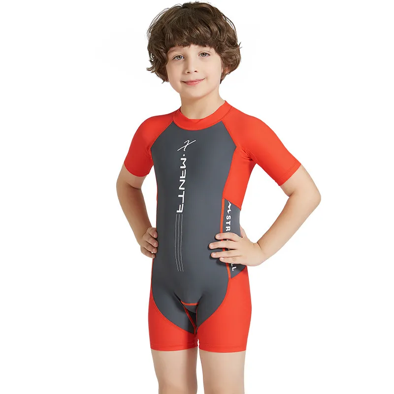 Perimedes Children Boys And Girls Sunscreen Swimsuit Short Sleeve Wetsuit anti UV one piece durable enough Diving Suit Swim#g45
Perimedes Children Boys And Girls Sunscreen Swimsuit Short Sleeve Wetsuit anti UV one piece durable enough Diving Suit Swim#g45
