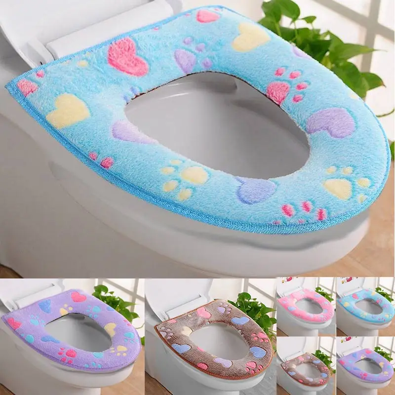 New Bathroom Seats Warmer Toilet Seat Cloth Soft Closestool Washable Lid Top Cover Pad RT99
New Bathroom Seats Warmer Toilet Seat Cloth Soft Closestool Washable Lid Top Cover Pad RT99