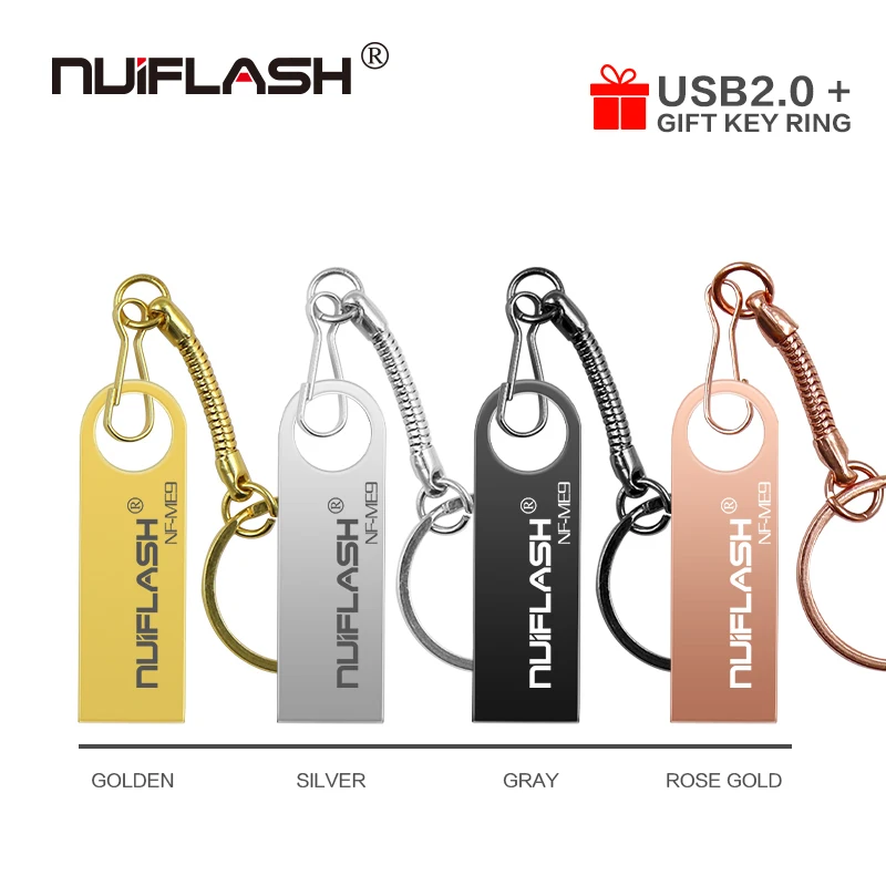 Nuiflash USB Flash Drive 8GB 16GB 32GB 64GB pendrive USB 2.0 flash drive hight speed Memory stick Free key ring for tablet
Nuiflash USB Flash Drive 8GB 16GB 32GB 64GB pendrive USB 2.0 flash drive hight speed Memory stick Free key ring for tablet