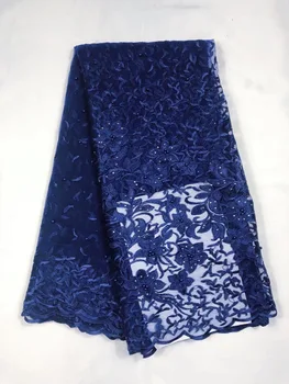 Royal Blue african lace fabric 2018 high quality lace french mesh fabric beaded stones nigerian swiss lace fabrics for dress
Royal Blue african lace fabric 2018 high quality lace french mesh fabric beaded stones nigerian swiss lace fabrics for dress